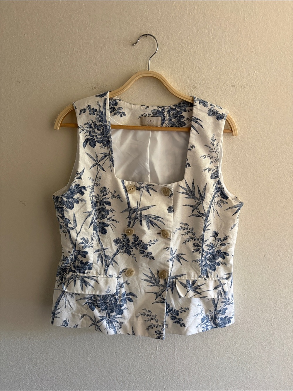 Loft Linen Vest